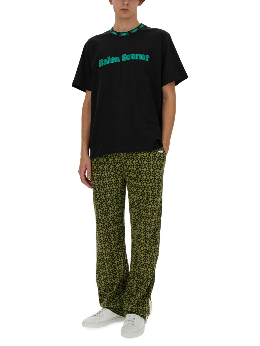 WALES BONNER Classic Regular Fit Cotton T-Shirt - Size L