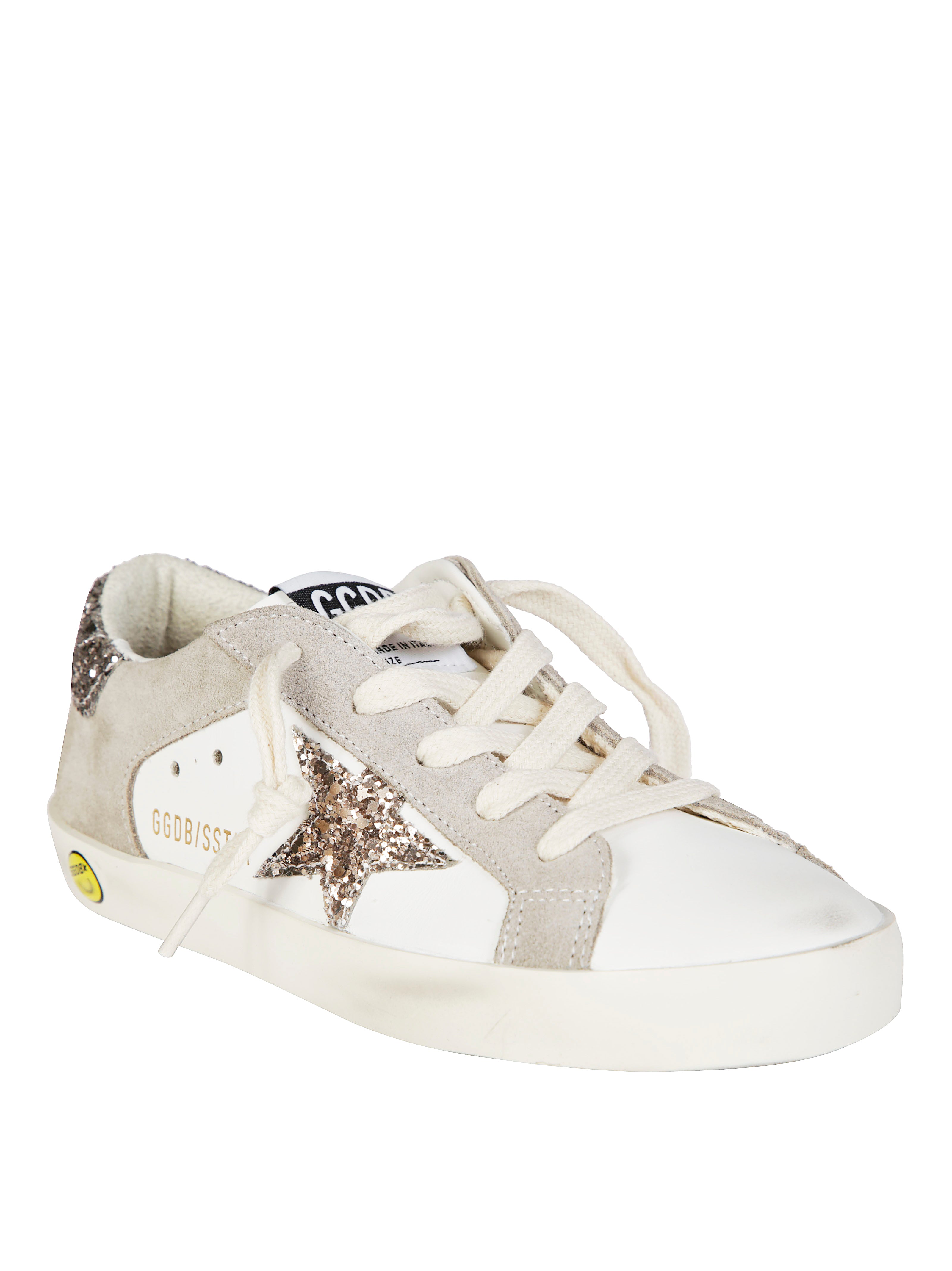 GOLDEN GOOSE Glitter Mini Star Sneakers