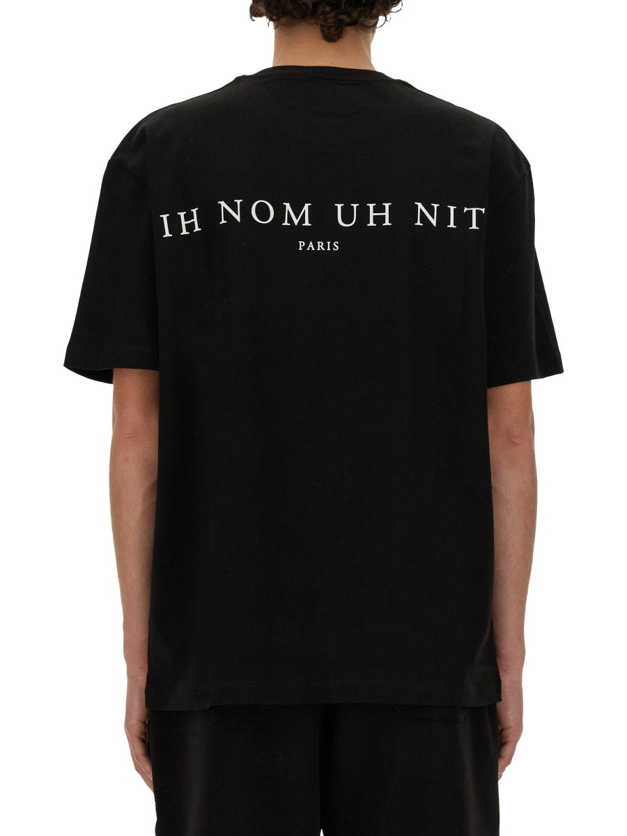 IH NOM UH NIT Men's Graphic T-Shirt - 'Mask' - Size L