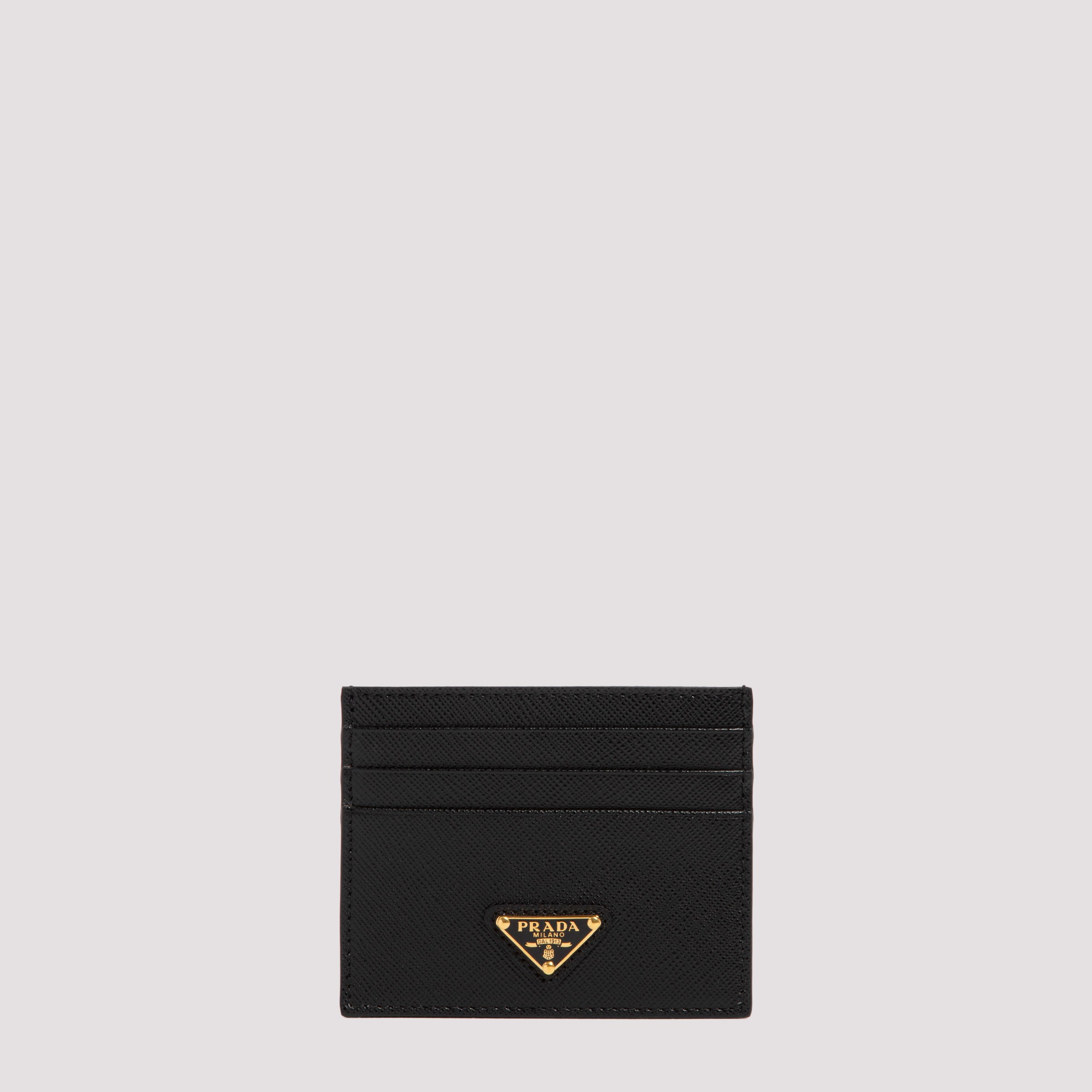 PRADA Mini Leather Card Holder