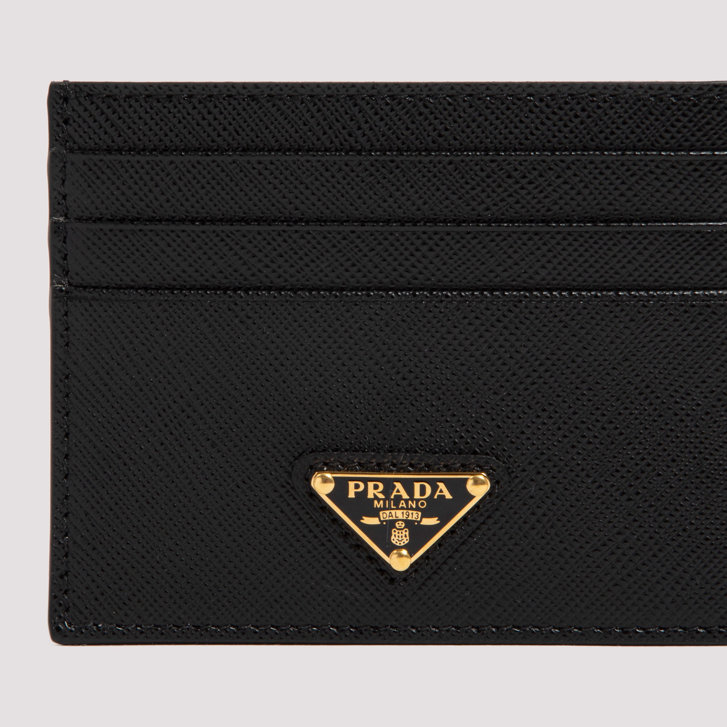 PRADA Mini Leather Card Holder