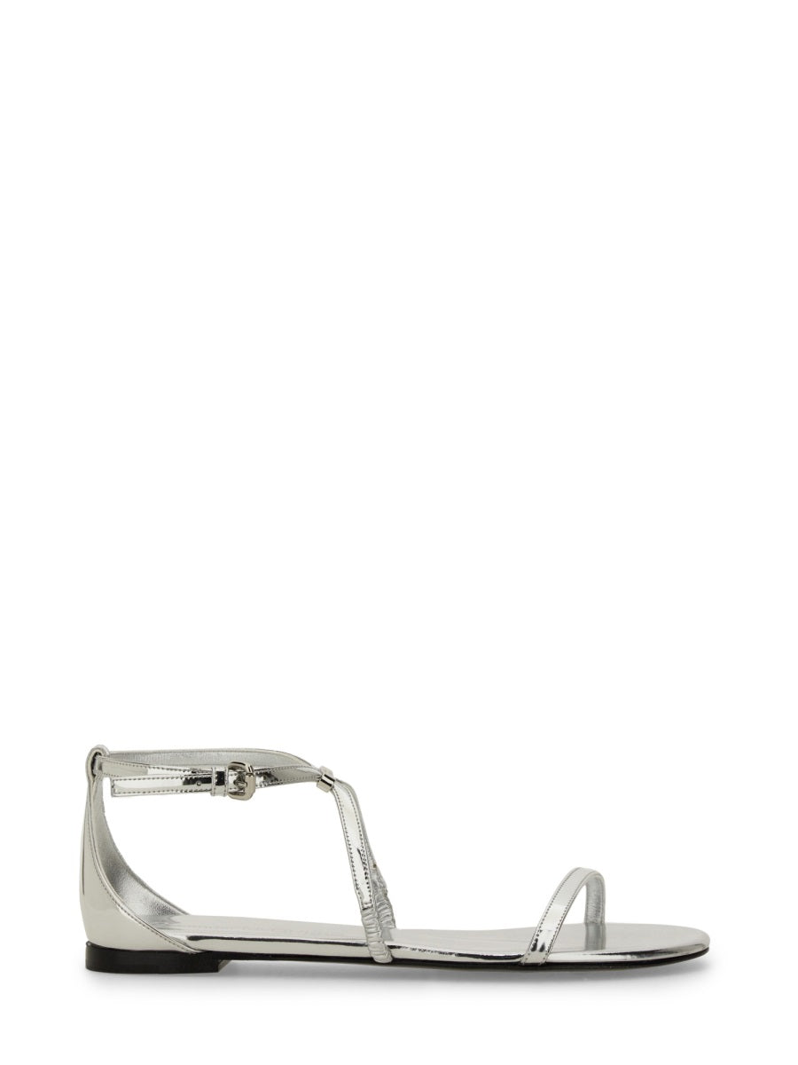 ALEXANDER McQUEEN Strappy Sandal - SS24 Collection
