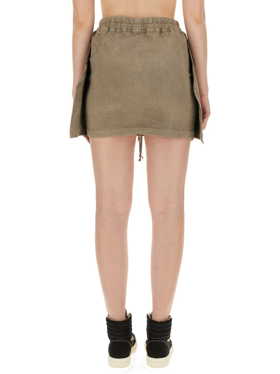 RICK OWENS DRKSHDW Women’s Mini Lido Skirt