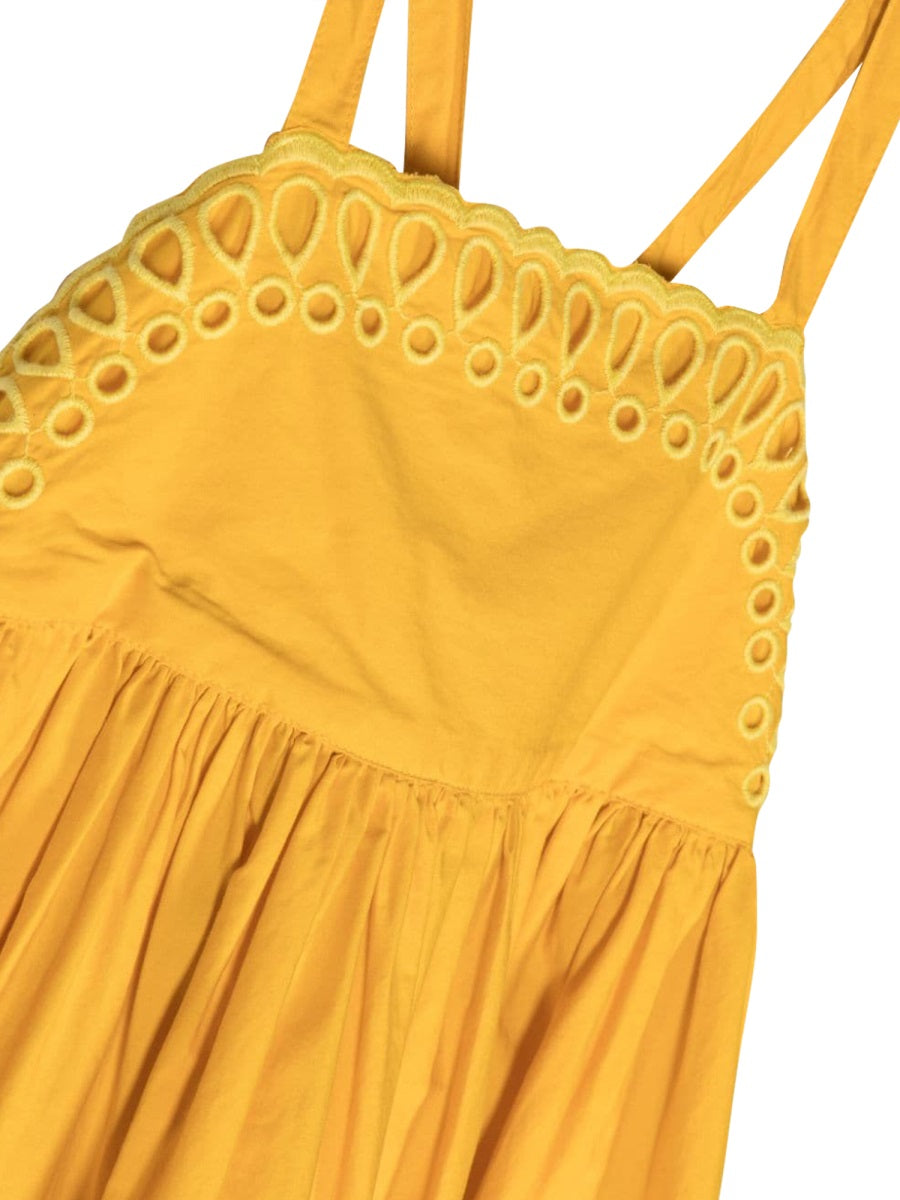 STELLA McCARTNEY Woven Mini Dress for Girls