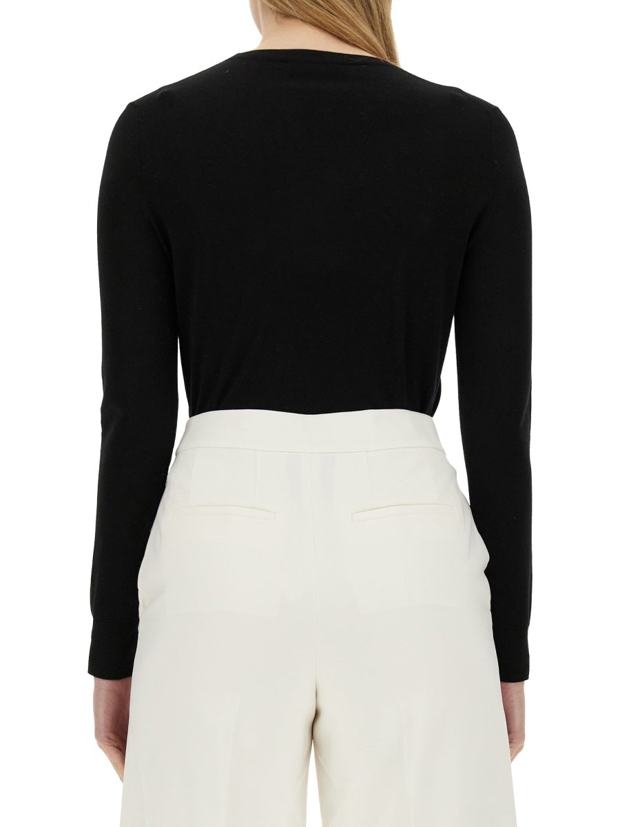 THEORY Women's Regular Fit Wool Sweater - Size S