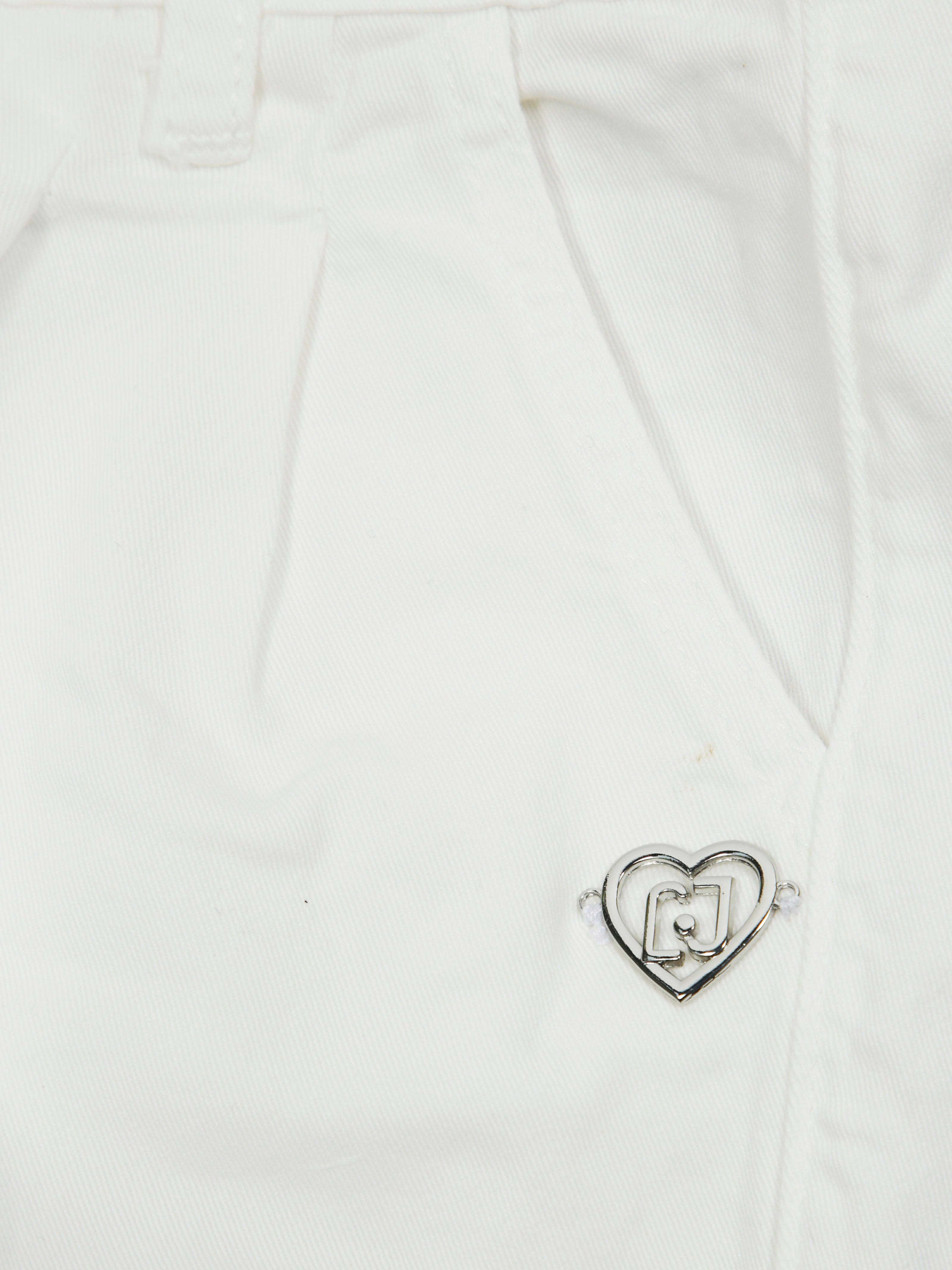 LIU JO KIDS Kids Mini White Shorts