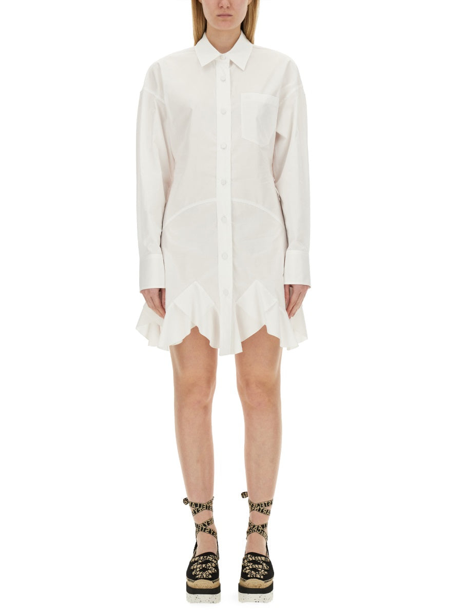 STELLA McCARTNEY Regular Fit Shirt Dress - Size 40