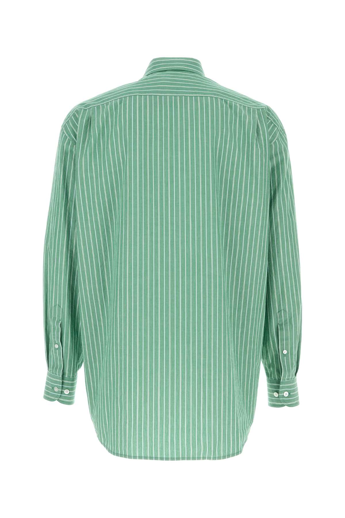 THE ROW Embroidered Cotton Shirt - SS25 Collection