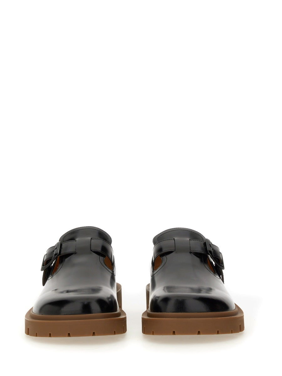 MAISON MARGIELA Leather Monk Loafers for Men