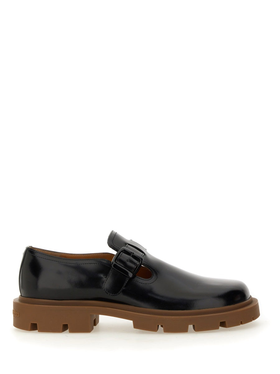 MAISON MARGIELA Leather Monk Loafers for Men