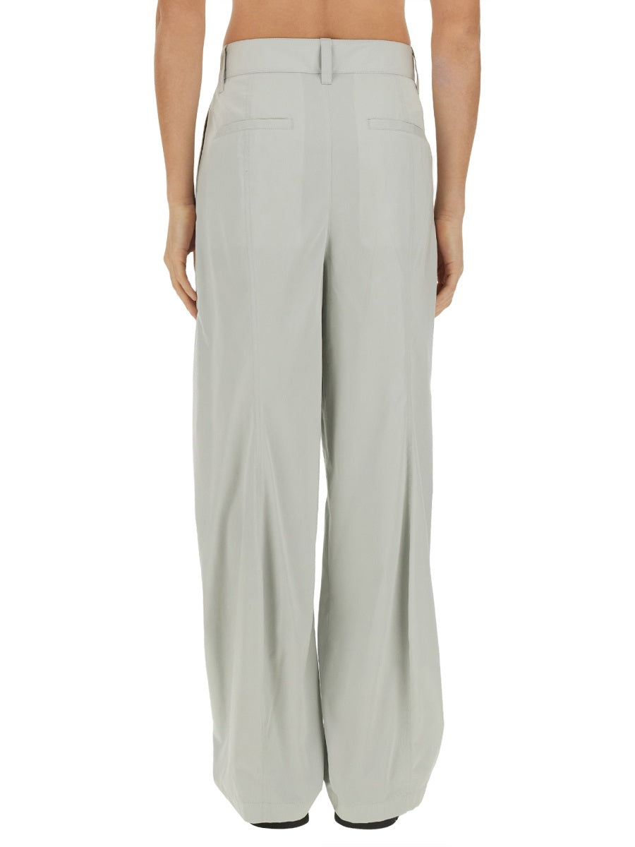 BOTTEGA VENETA Silk and Cotton Trousers - Size 48