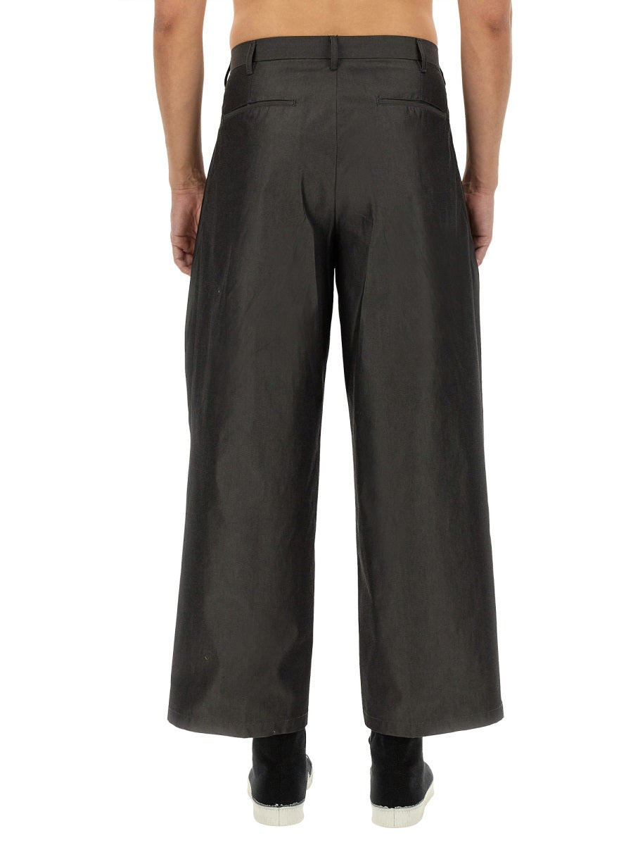 AïE Wide Fit Cotton Trousers - Size L
