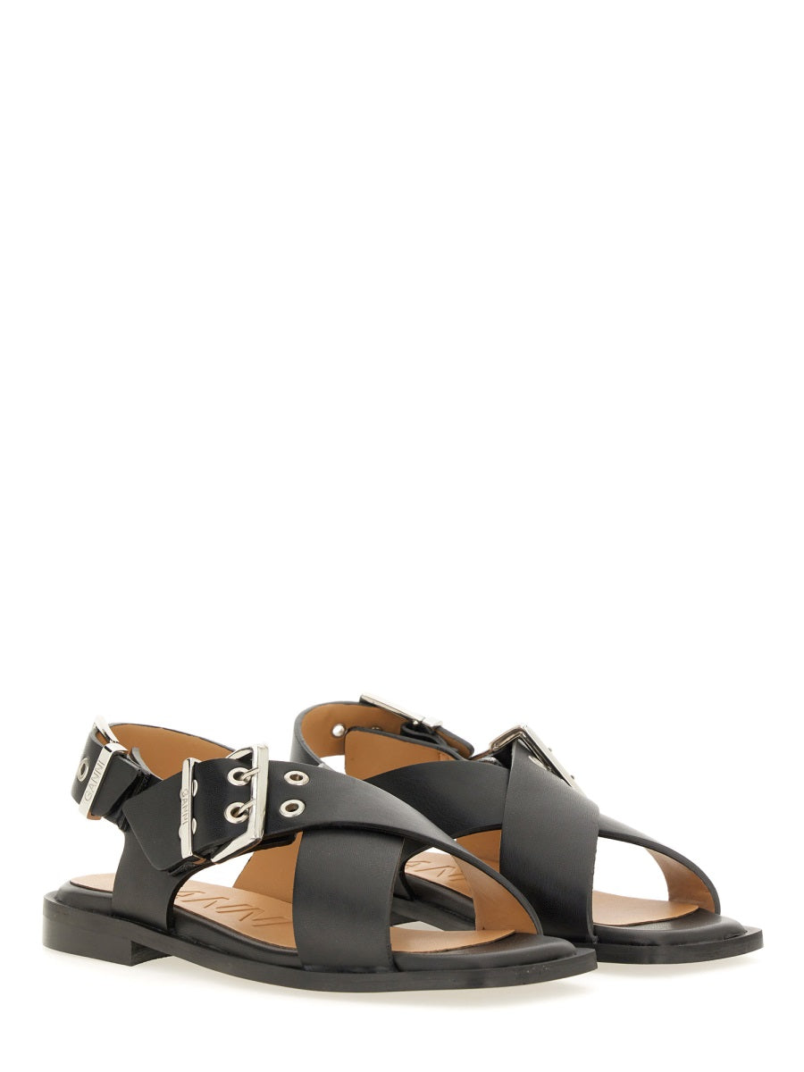 GANNI Studded Sandal - Women’s Summer Style