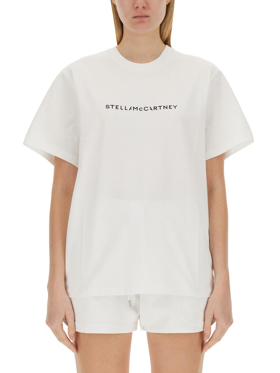 STELLA McCARTNEY Cotton T-Shirt - Regular Fit Size S