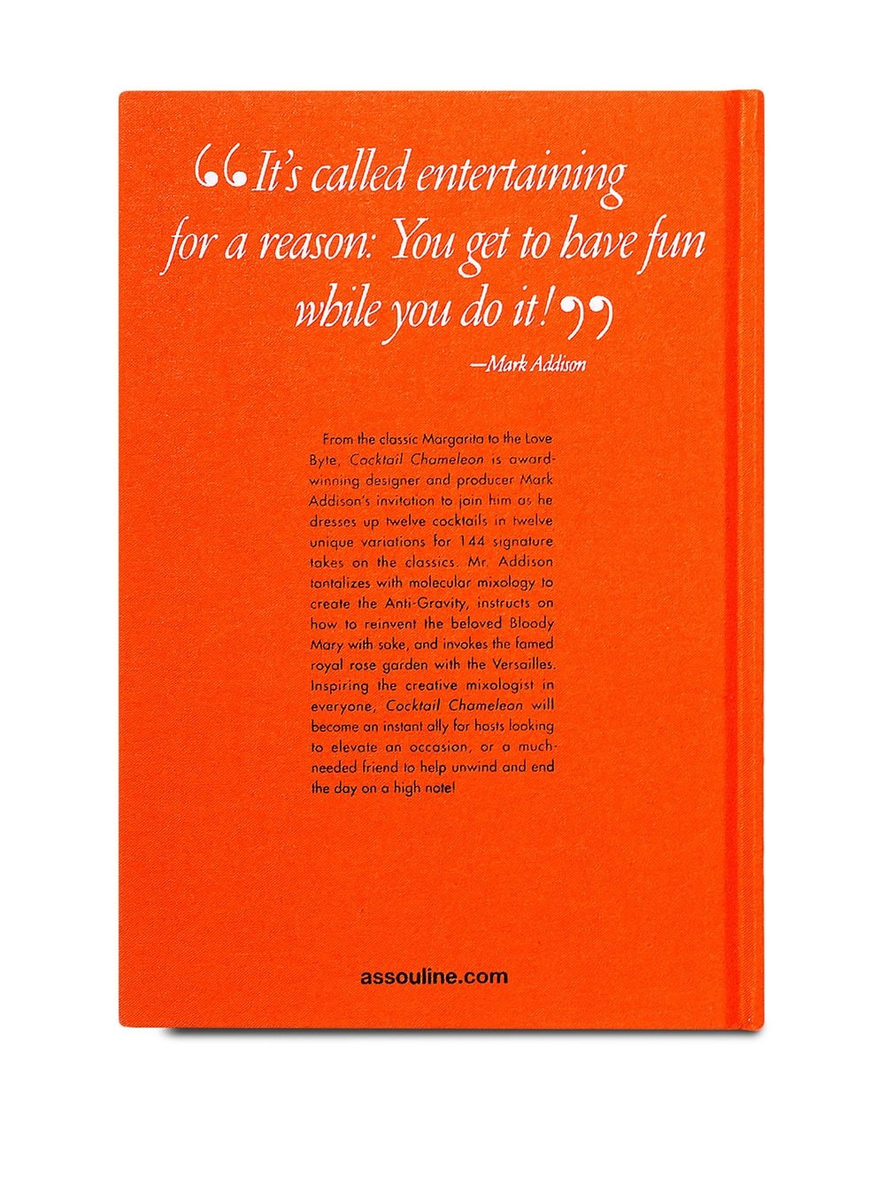 ASSOULINE Chameleon Cocktail Book - 19cm x 28cm