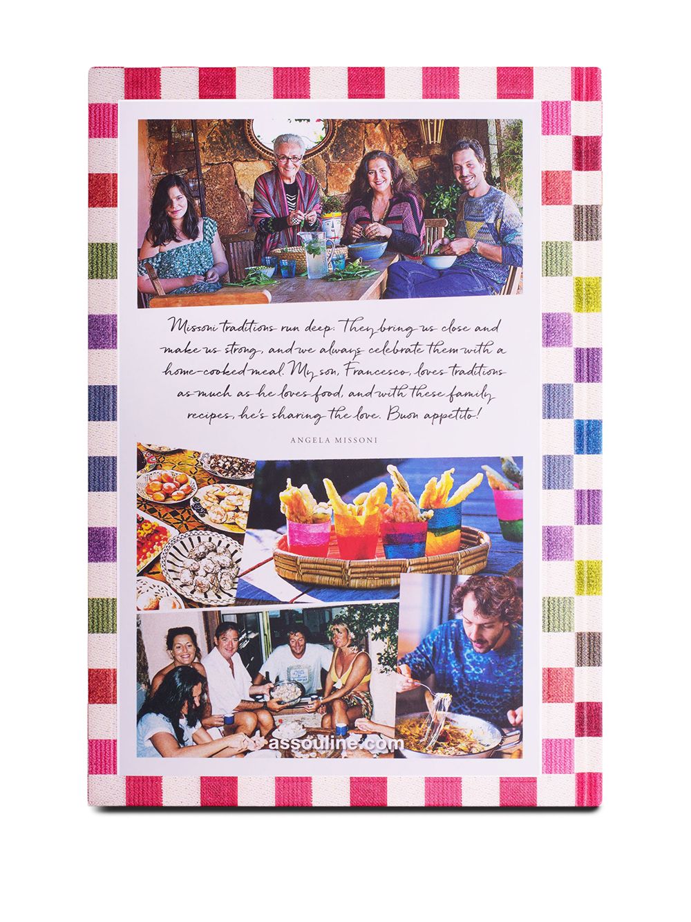ASSOULINE The Missoni Family Cookbook - 240 Pages