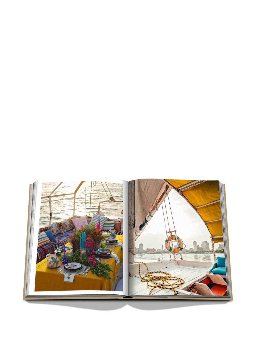 ASSOULINE Eternal Cairo Book - Mini Linen Accessory