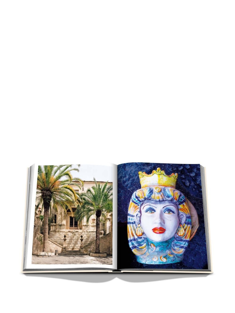 ASSOULINE Linen Flax Sicily Honor Mini Book (24.8cm x 33cm)