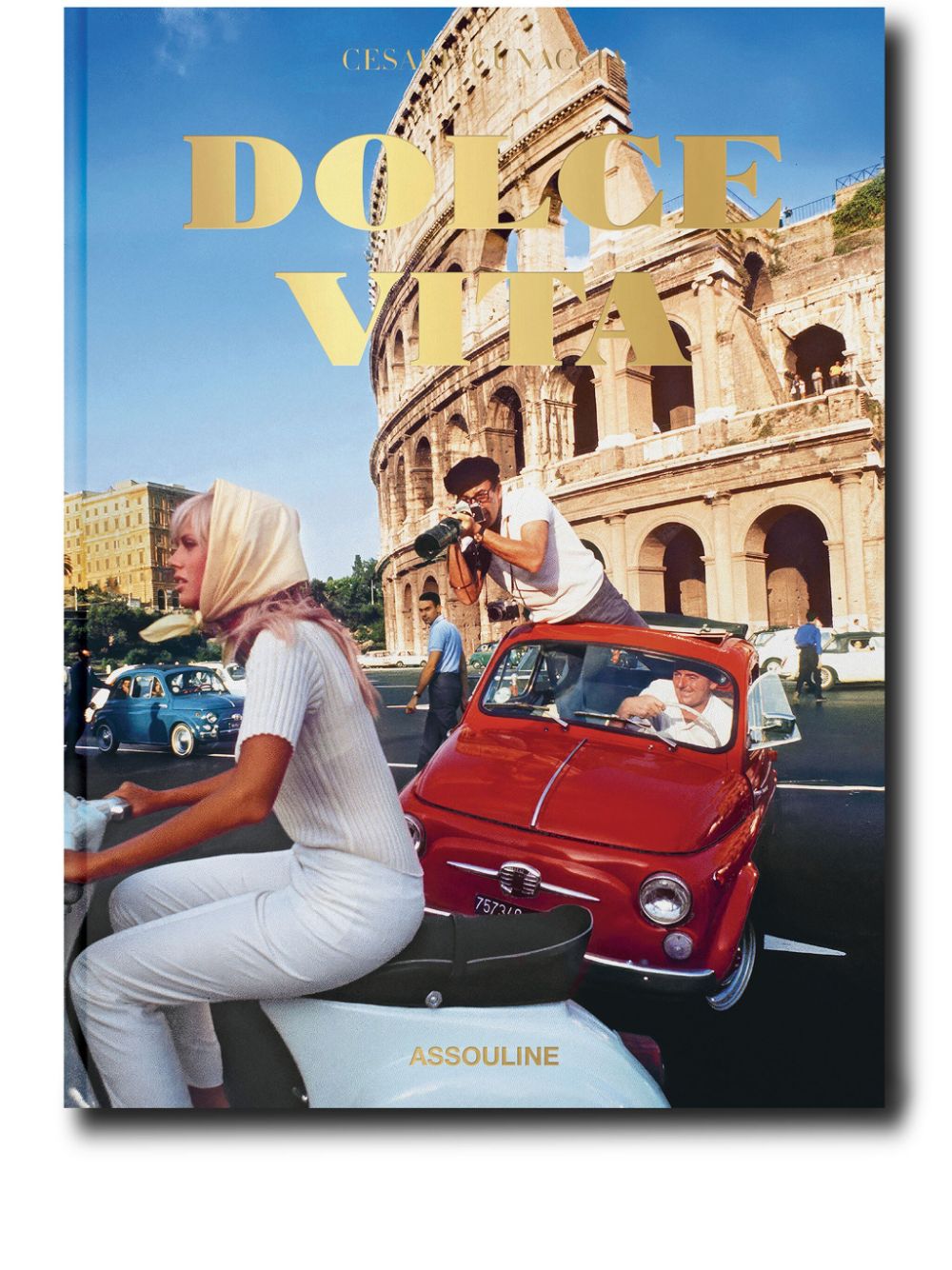ASSOULINE Silk Hardcover Dolce Vita Book - 320 Pages