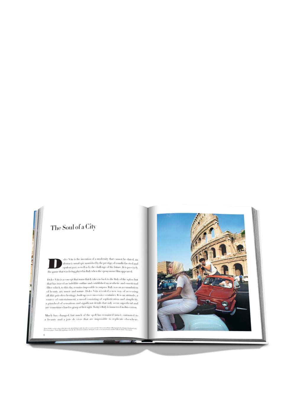 ASSOULINE Silk Hardcover Dolce Vita Book - 320 Pages