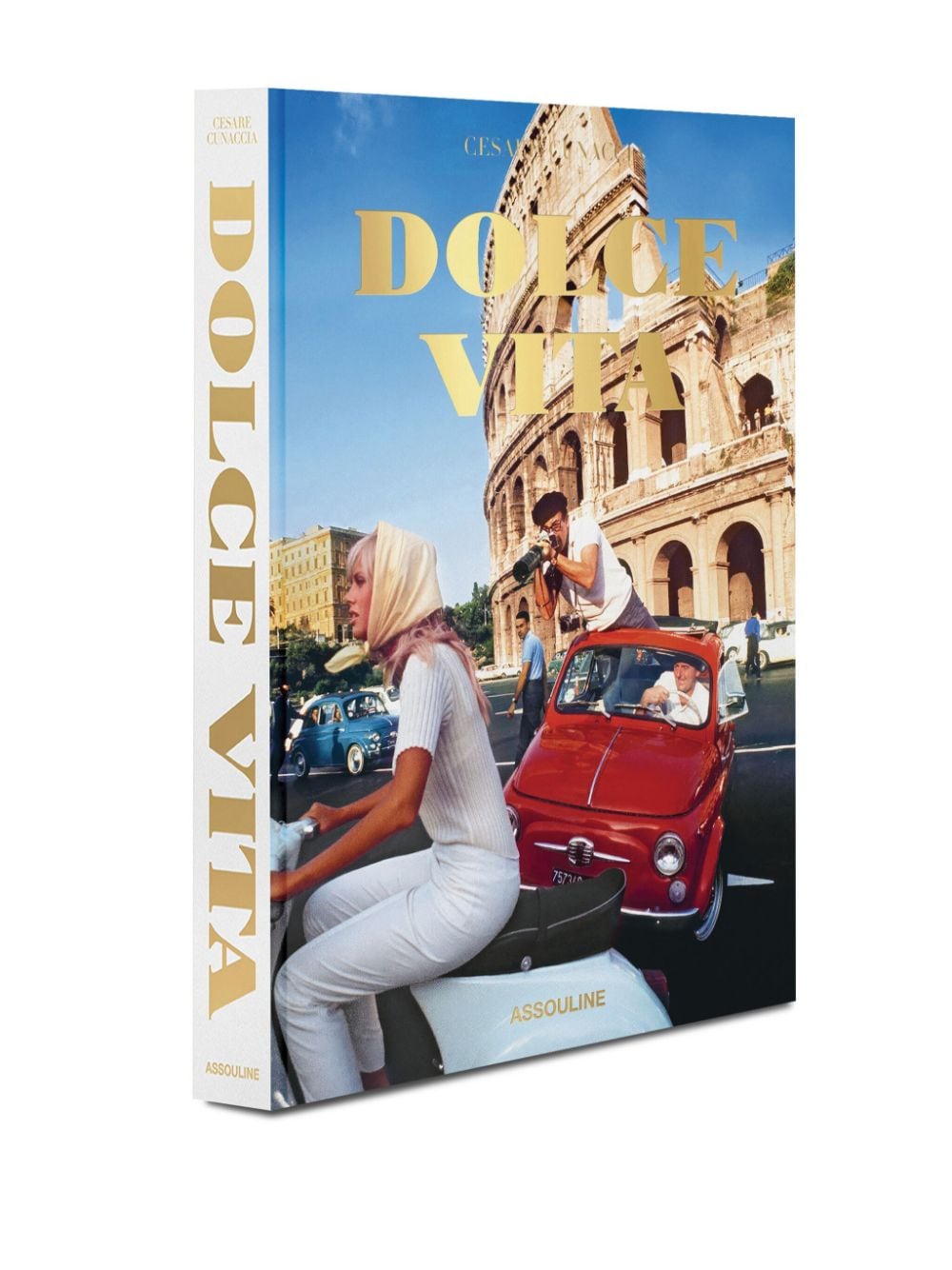 ASSOULINE Silk Hardcover Dolce Vita Book - 320 Pages
