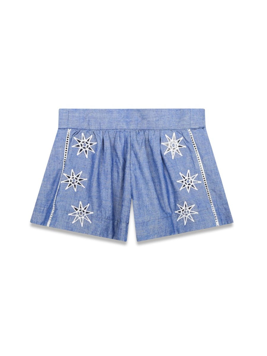 CHLOÉ Baby Mini Cotton Shorts