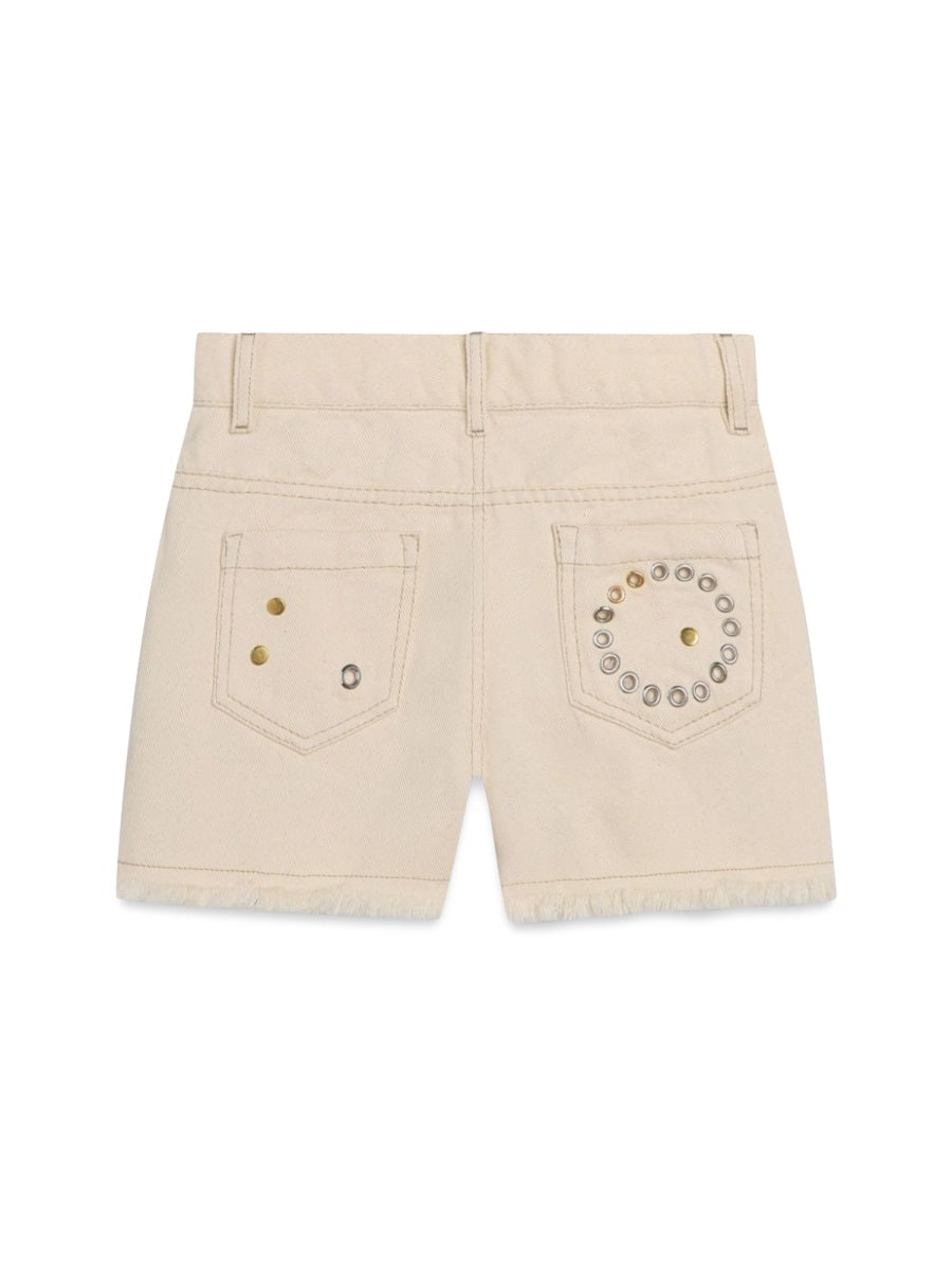 CHLOÉ Girls' Mini Denim Shorts