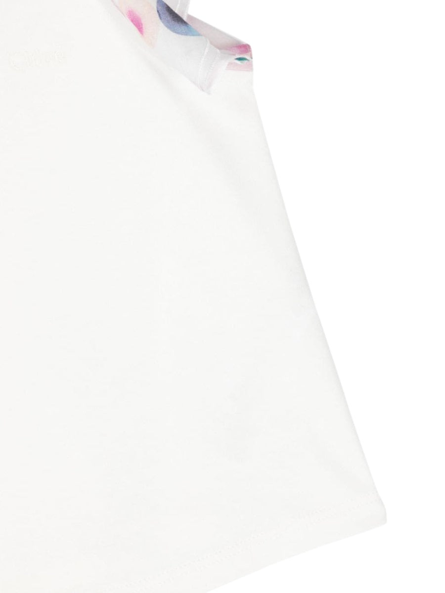 CHLOÉ Girls' Classic Cotton Mini Top