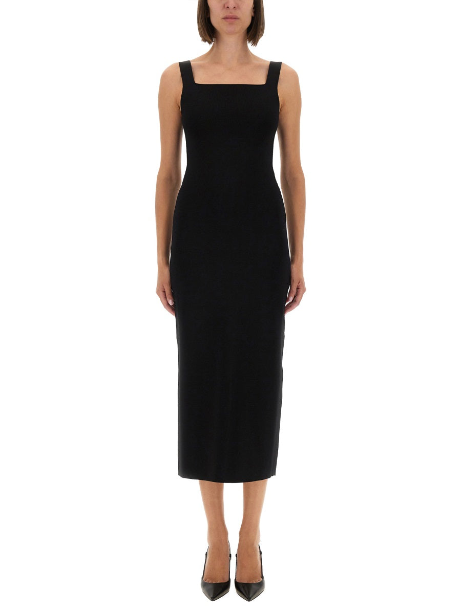 KHAITE Slim Fit Mini Dress