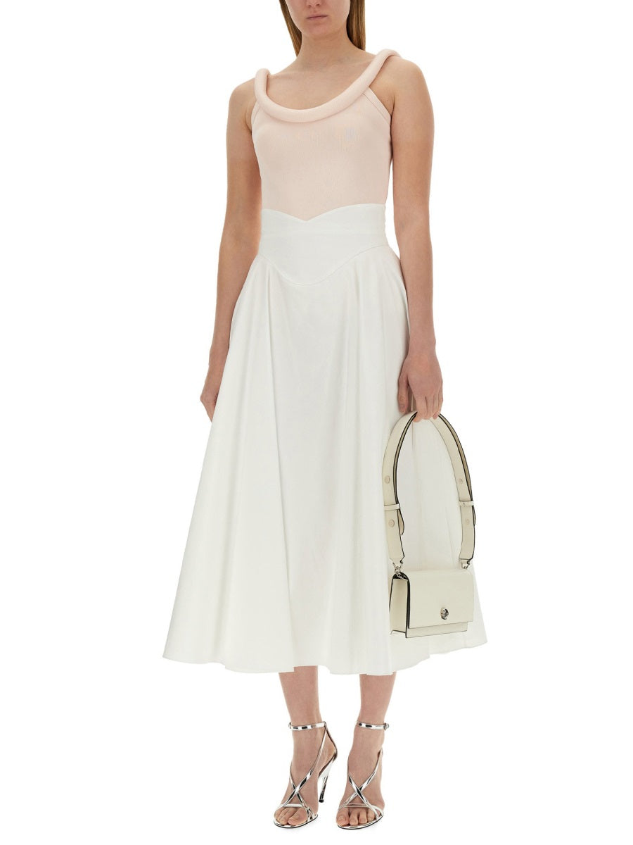 ALEXANDER McQUEEN Logo Mini Top for Women - Size 40