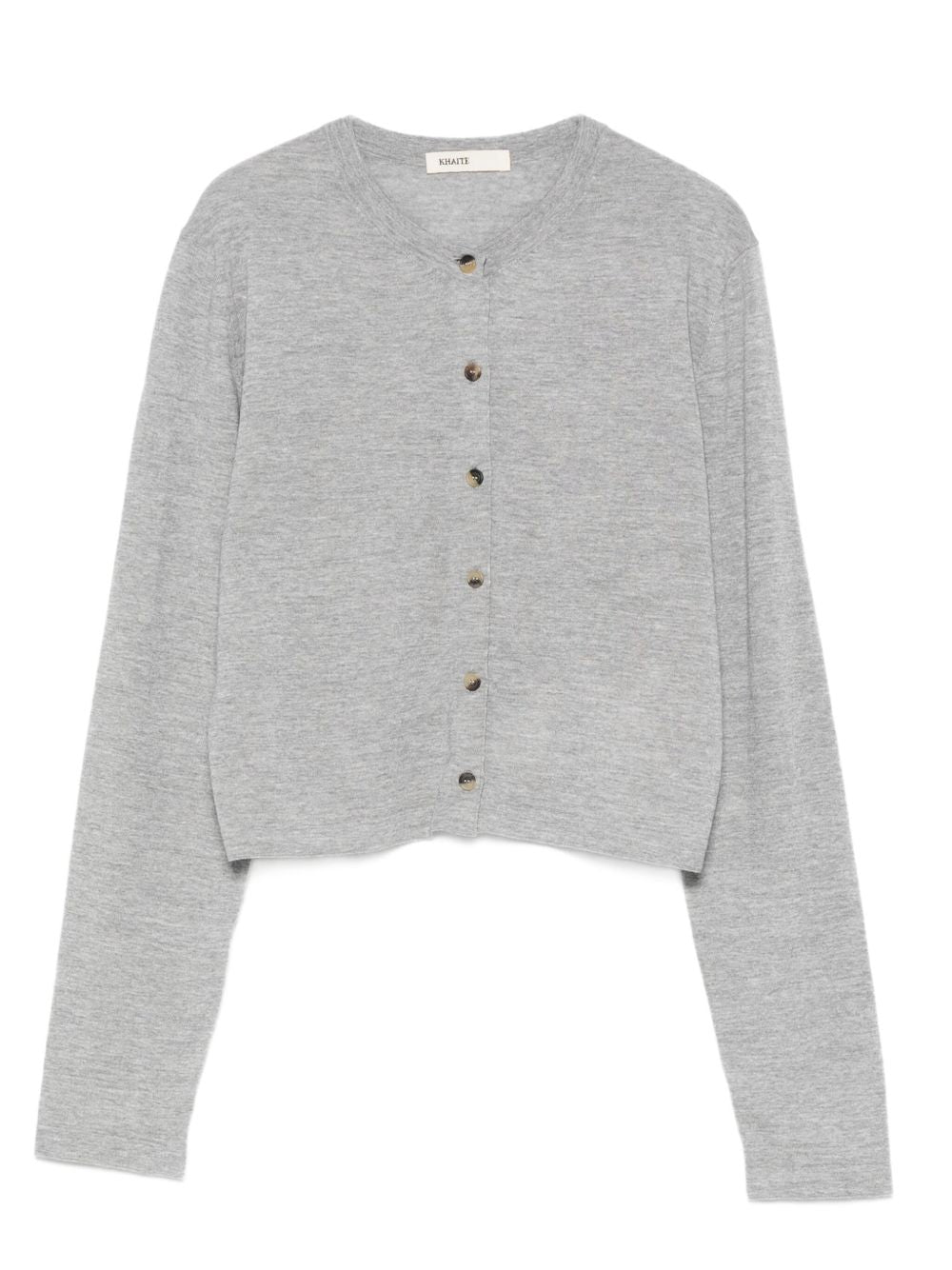 KHAITE Wool Cardigan with Button Fastening for Women
