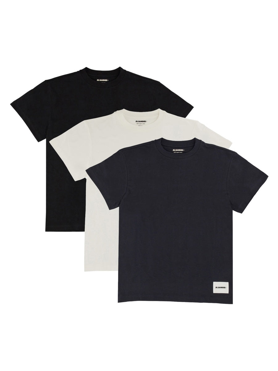 JIL SANDER Classic Three-Pack Regular Fit T-Shirts