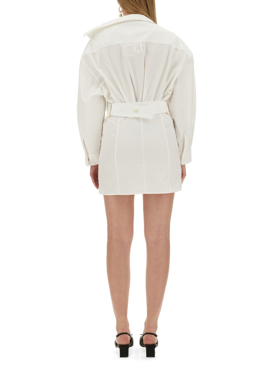JACQUEMUS Slim Fit Mini Dress - Size 36