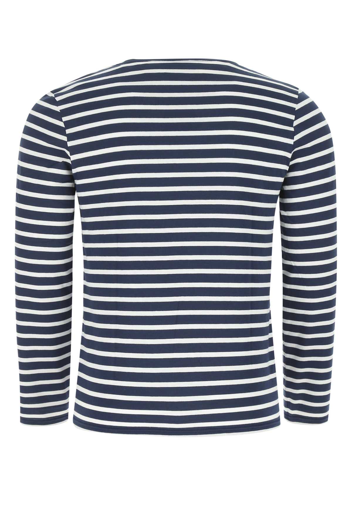 SAINT JAMES Embroidered Cotton T-Shirt for Men