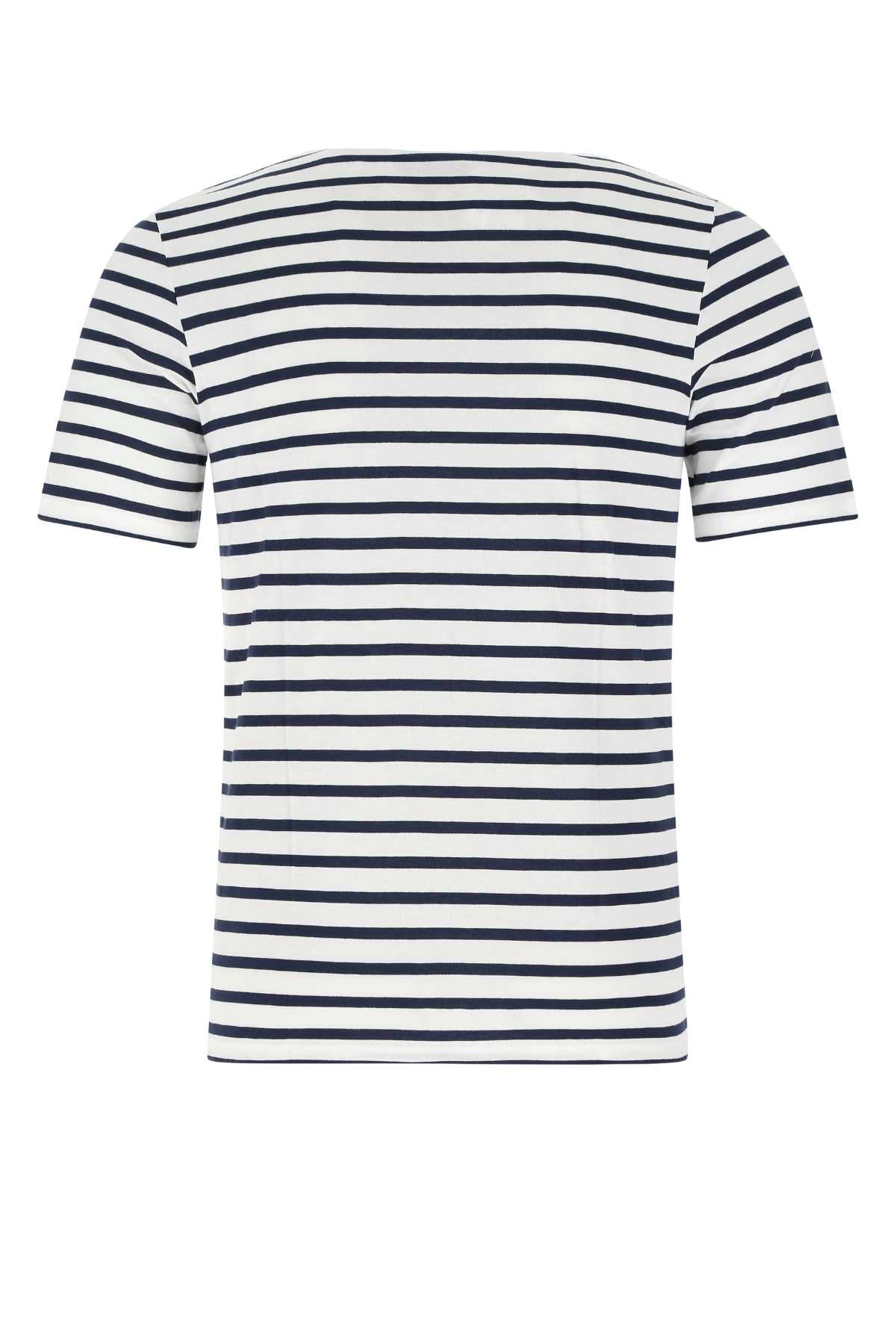 SAINT JAMES Men's Embroidered Cotton T-Shirt - SS25