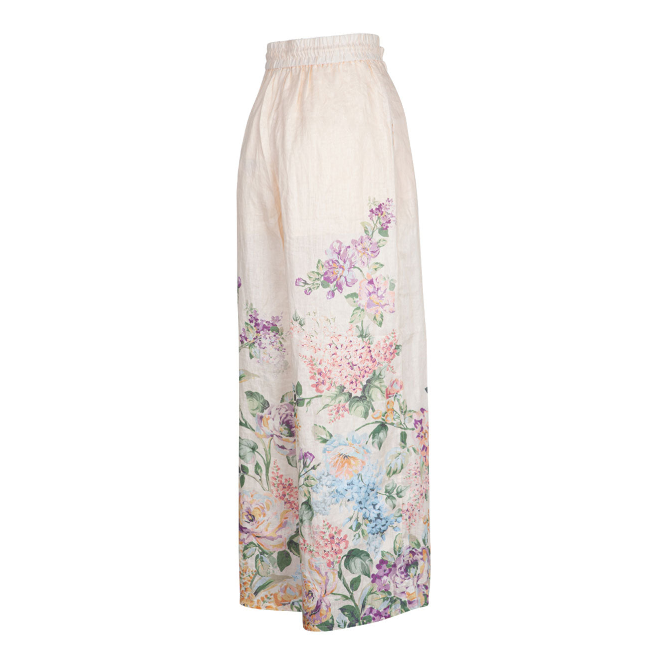 ZIMMERMANN Wide Leg Trousers - Floral Print