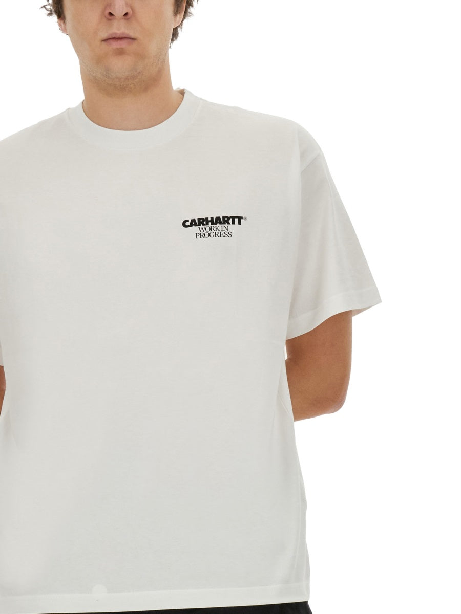 CARHARTT WIP Logo T-Shirt for Men - Size L