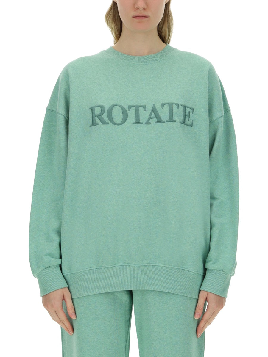 ROTATE BIRGER CHRISTENSEN Logo Sweatshirt for Women - Size S