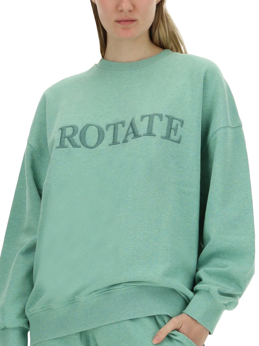 ROTATE BIRGER CHRISTENSEN Logo Sweatshirt for Women - Size S