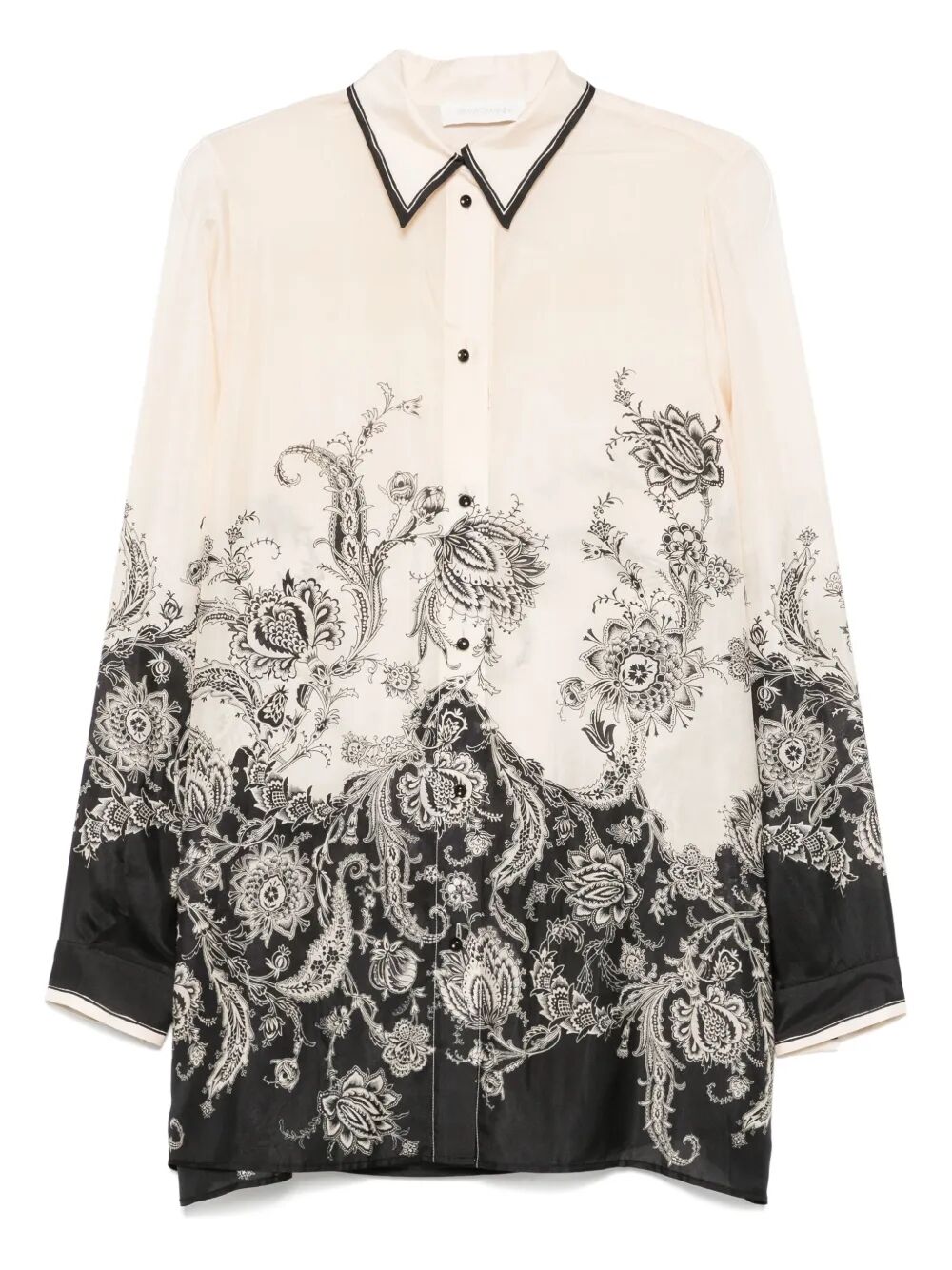 ZIMMERMANN Rhiannon Relaxed Silk Shirt