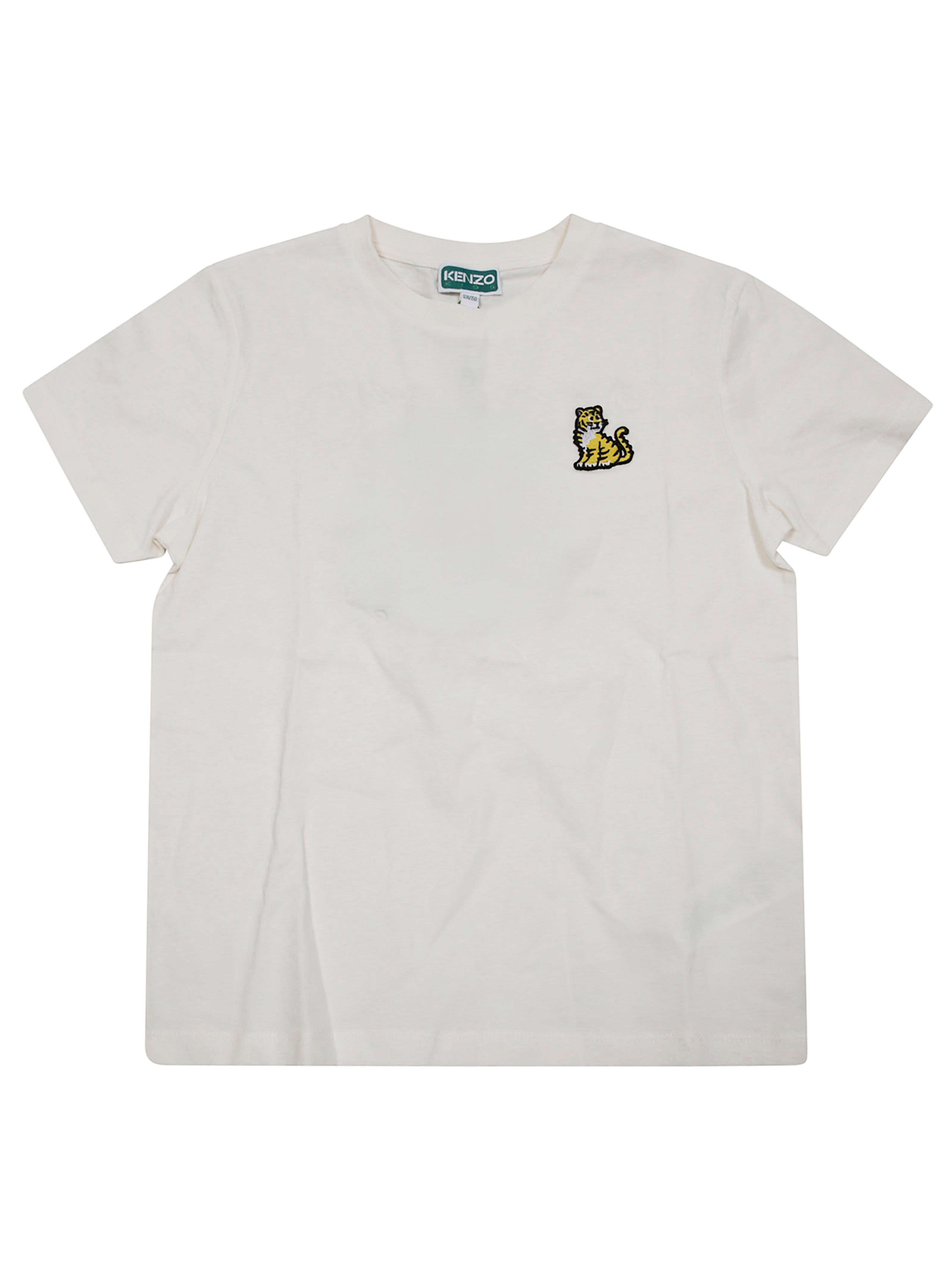 KENZO Mini Tiger Graphic Short Sleeve T-Shirt