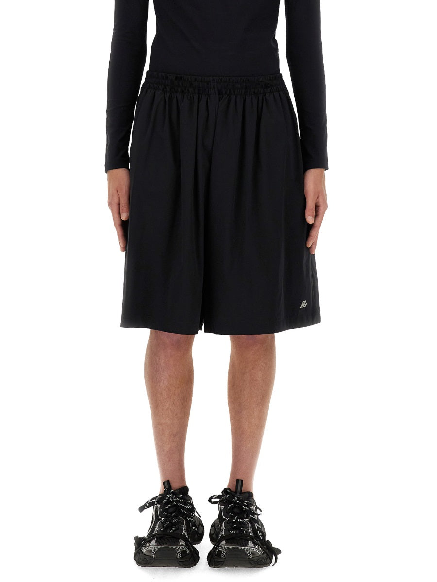 BALENCIAGA Stretch Activewear Shorts - Regular Fit