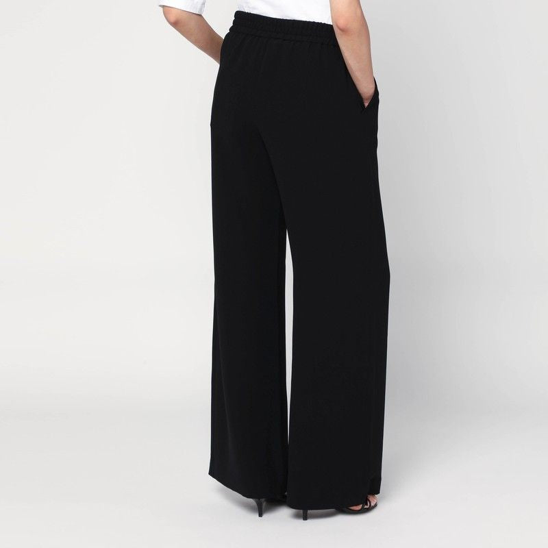 MKDT STUDIO Pleated Trousers with Elastic Waist for Women
