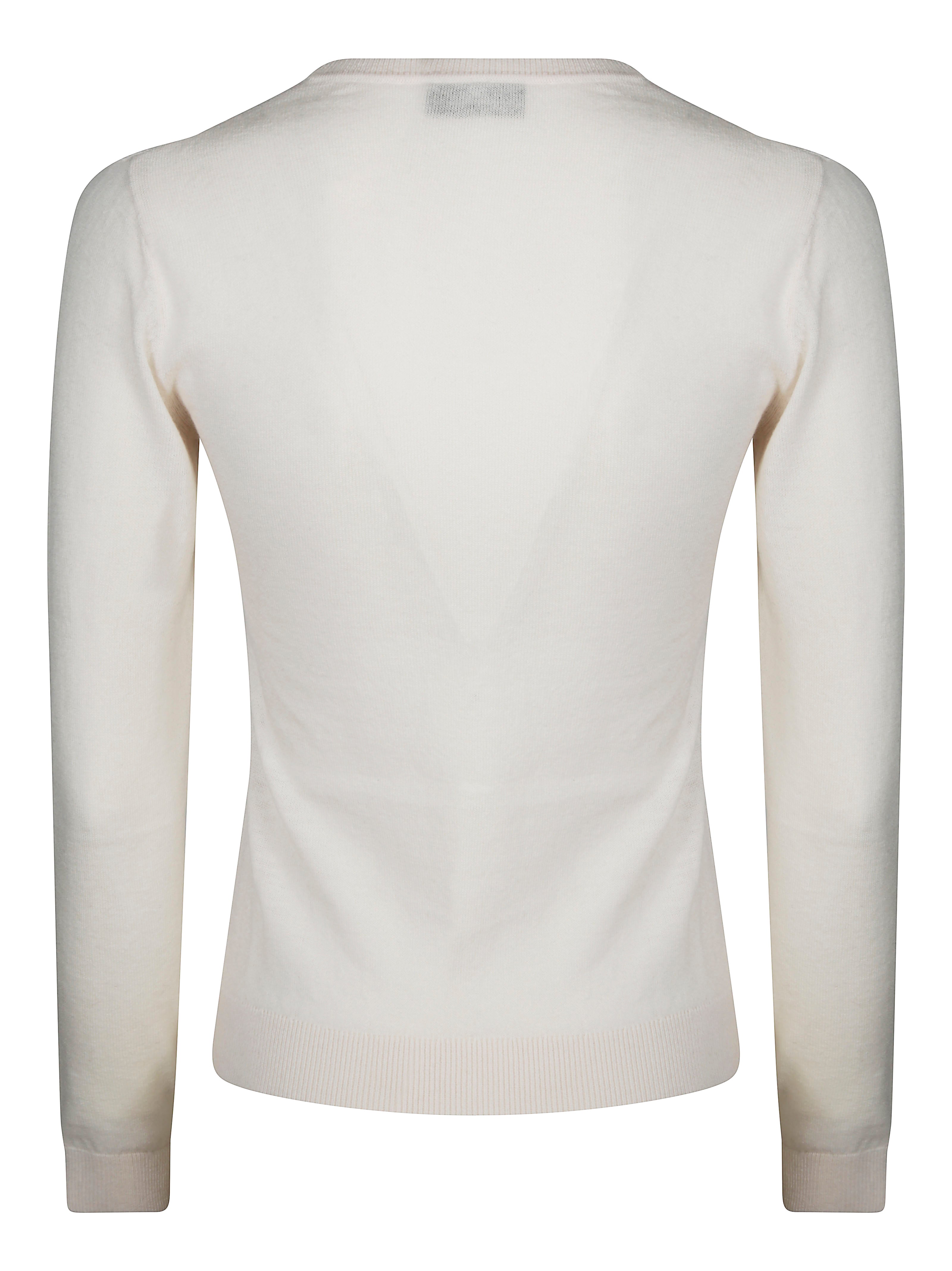 ELISABETTA FRANCHI Long Sleeve Crew Neck Sweater