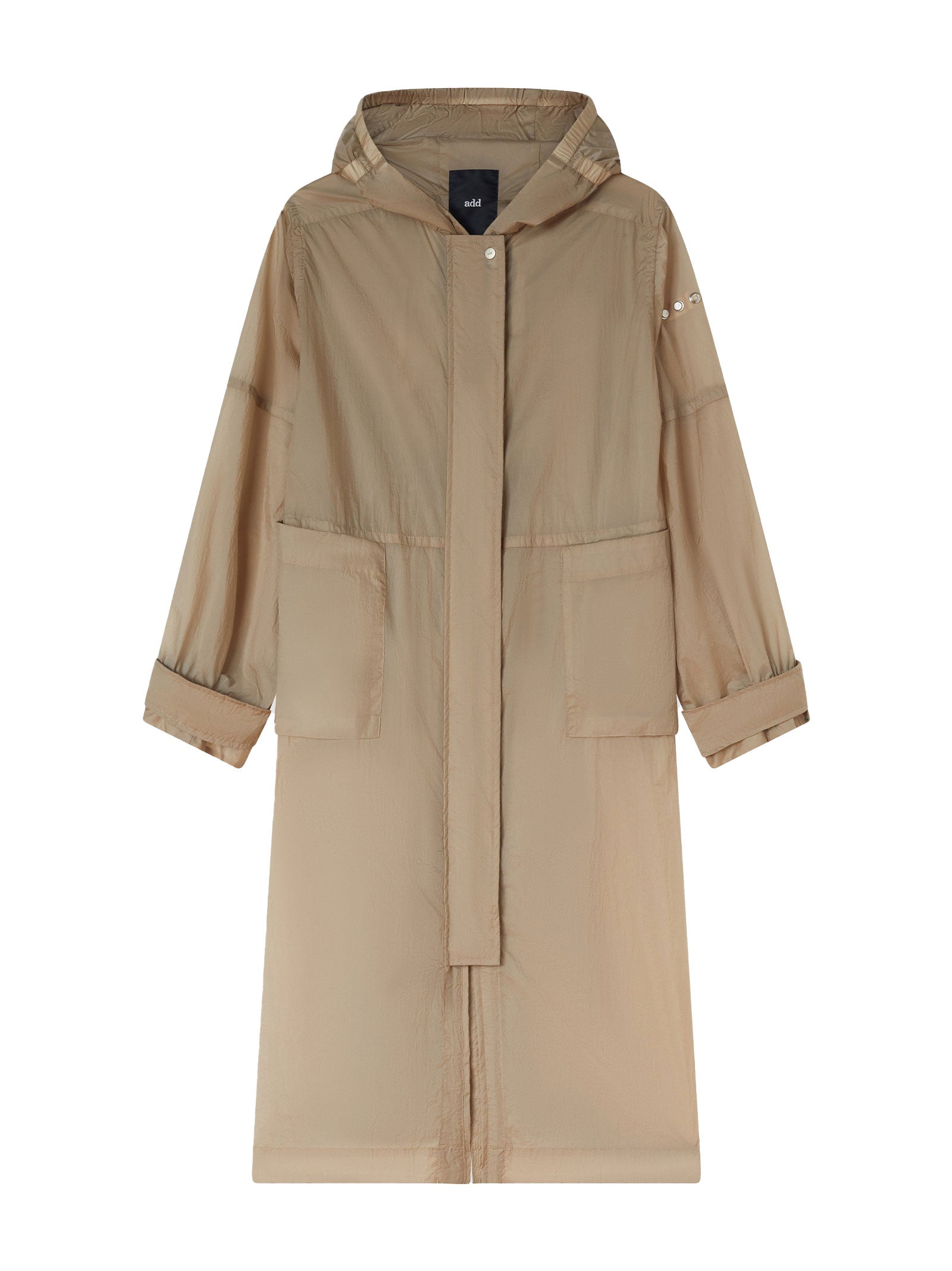 ADD Women’s Long Parka Jacket with Hood