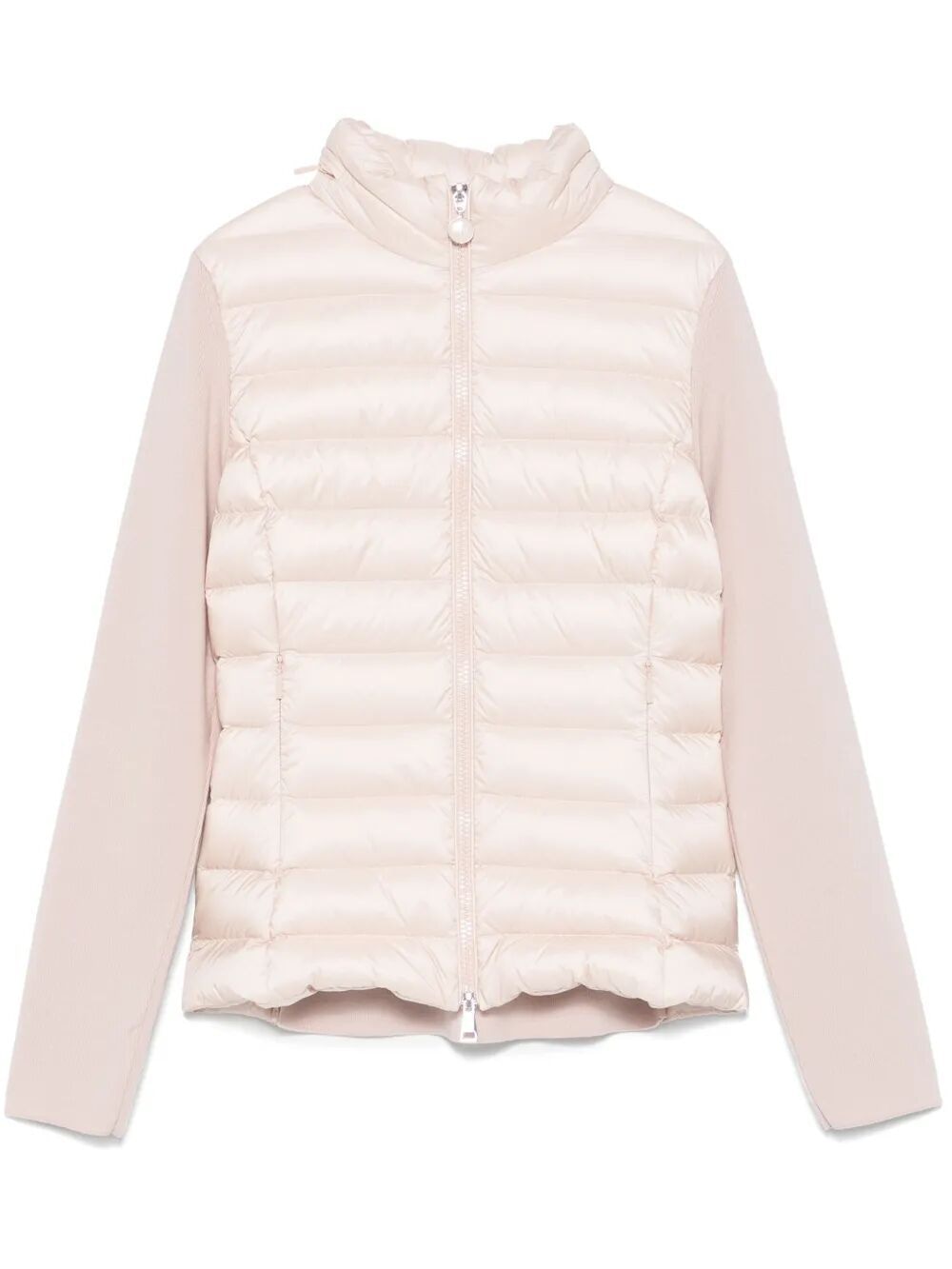 MONCLER Padded Wool Zip Up Cardigan