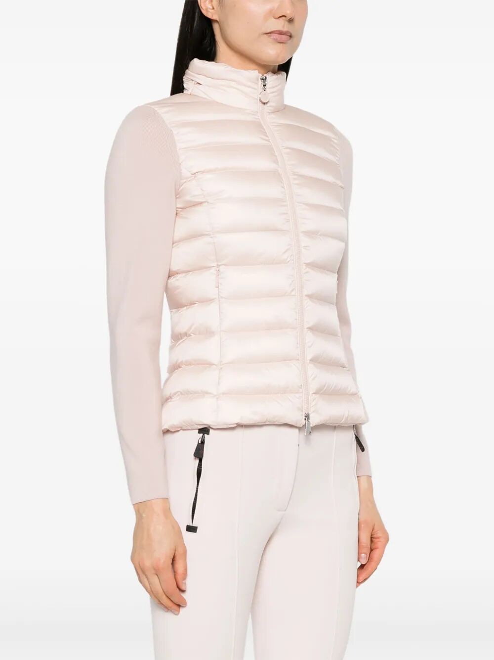 MONCLER Padded Wool Zip Up Cardigan