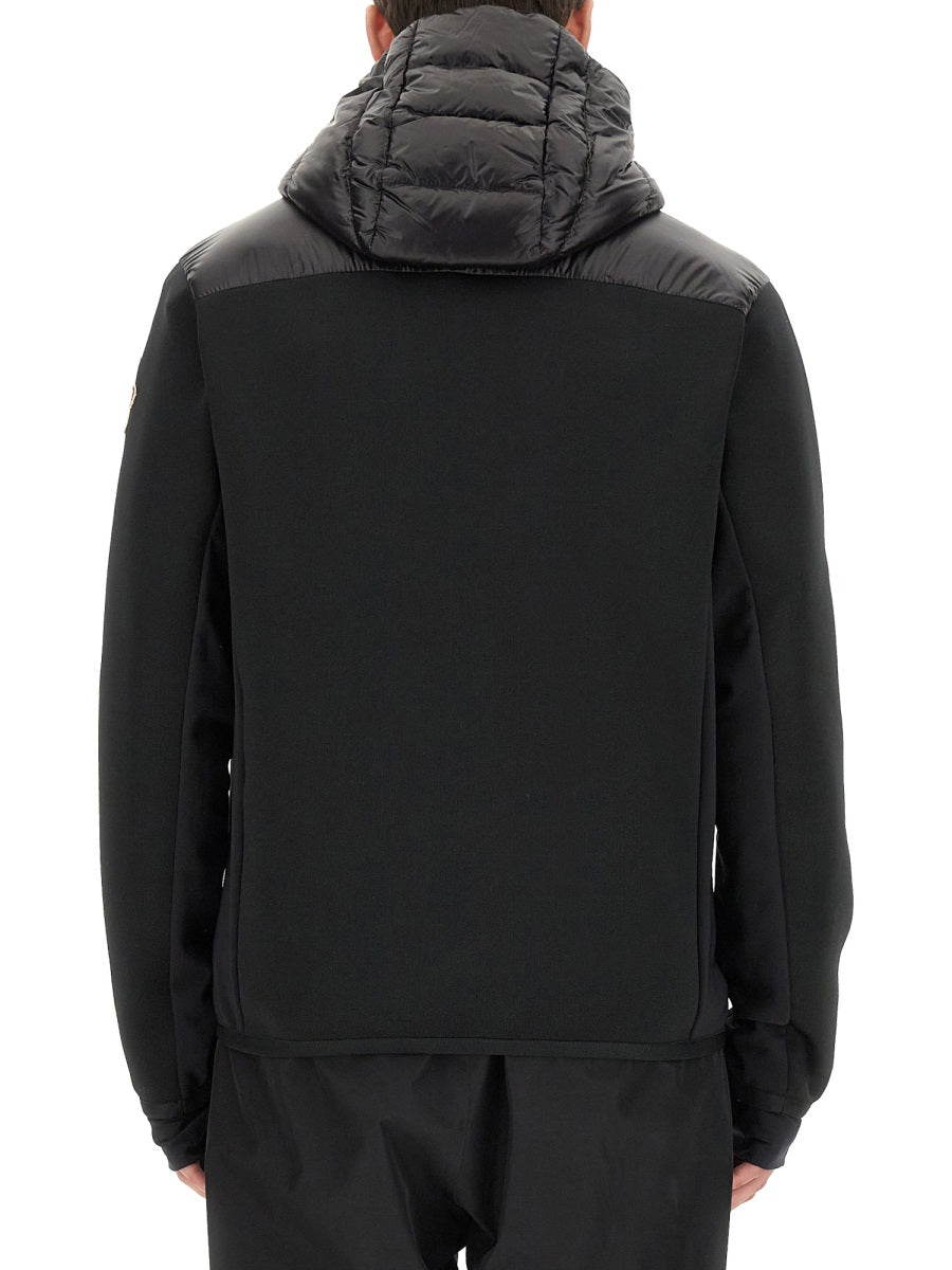 MONCLER GRENOBLE Slim Fit Cardigan with Zip - Size L