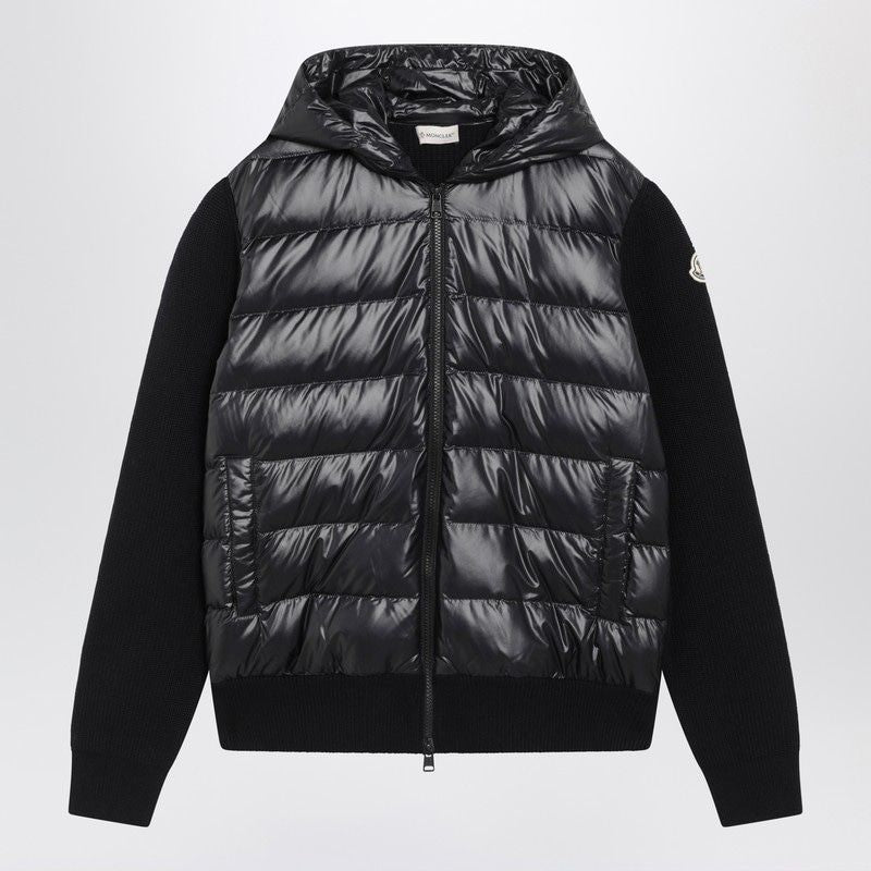 MONCLER Padded Hooded Zip-Up Cardigan for Men
