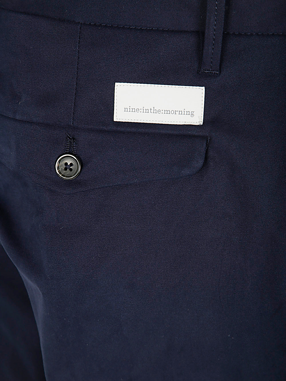 NINE IN THE MORNING Men's Easy Chino Slim Trousers - Mini Fit